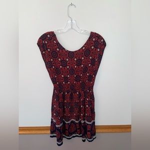 Red and black dress from Forever 21, size S